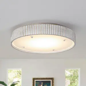 18 Inch White Modern Flush Mount LED Light