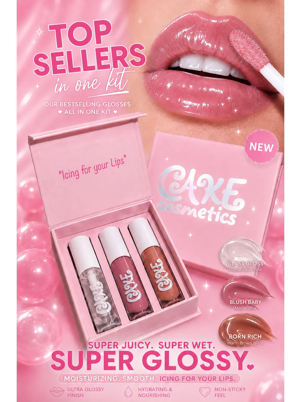 Pink/Nude Set (3 Pack)