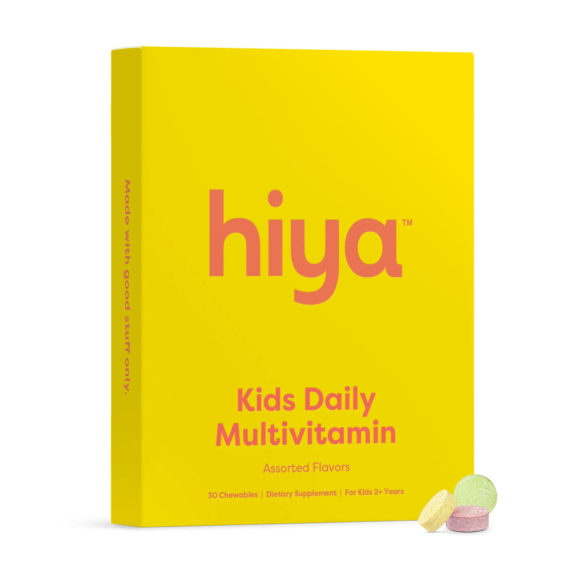 Kids Daily Multivitamin Tablets - Sugar-Free Vitamins for Kids, 15+ Essential Nutrients, No Gummies or Artificial Junk