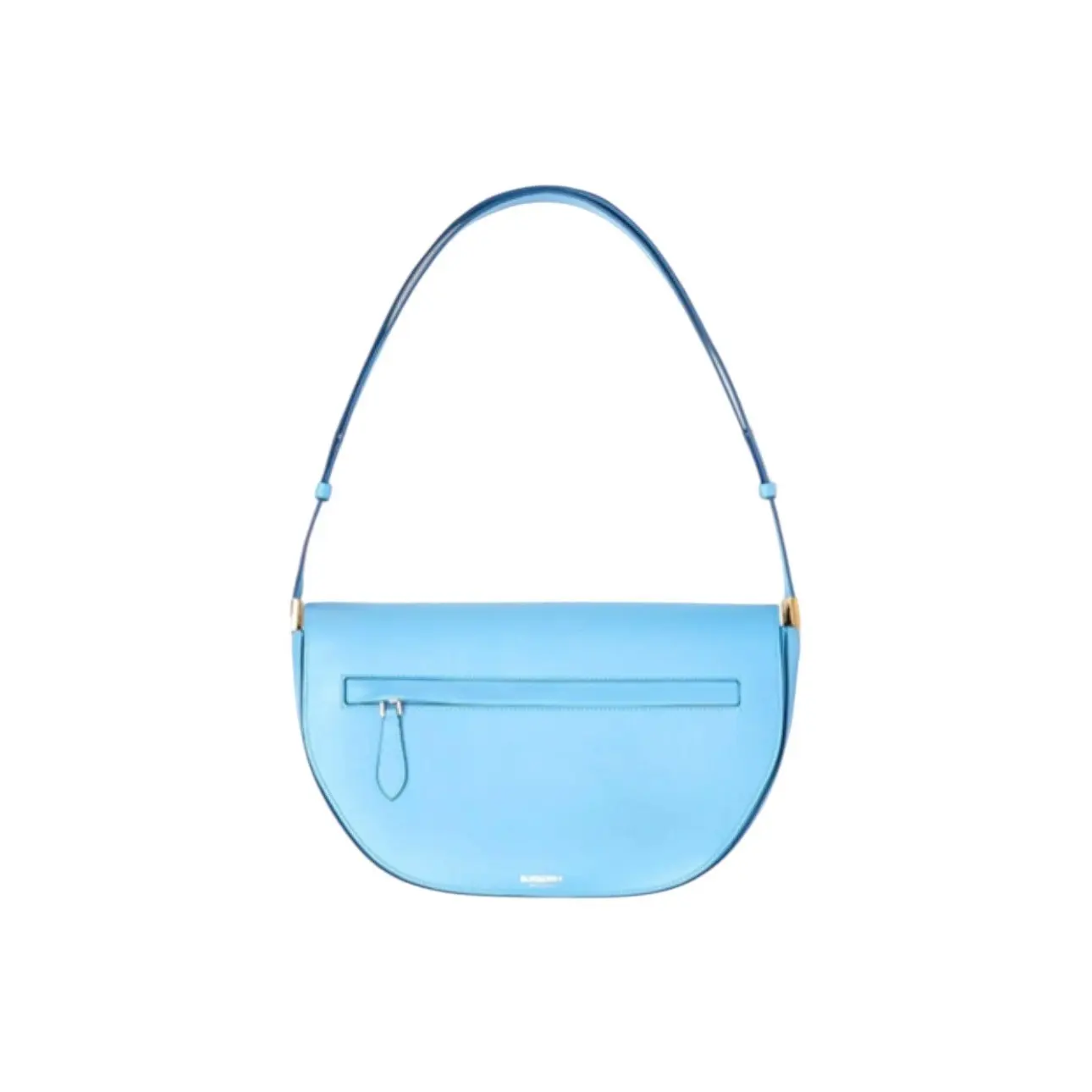 Pre-owned BURBERRY Leather Shoulder Bags Olympia Blue Shoulder Bag for Women