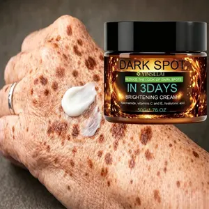 Dark Spot Brightening Cream with Niacinamide, Hyaluronic Acid, Vitamin C and E, Reduces Dark Spots, Age Spot Brightening, Even Skin Tone, Light Formula, Unisex
