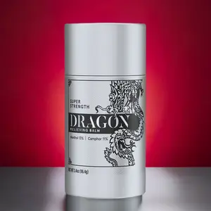 Dragon Balm Super Strength Muscle Recovery Balm Roll-Up 3.4oz | Fast-Absorbing Workout Recovery & Daily Discomfort Care | Moisturizing Smooth Menthol