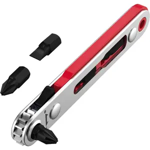 Mini Ratchet Wrench, 1/4"  90  , Low Profile Right Angle  for Tight Spaces