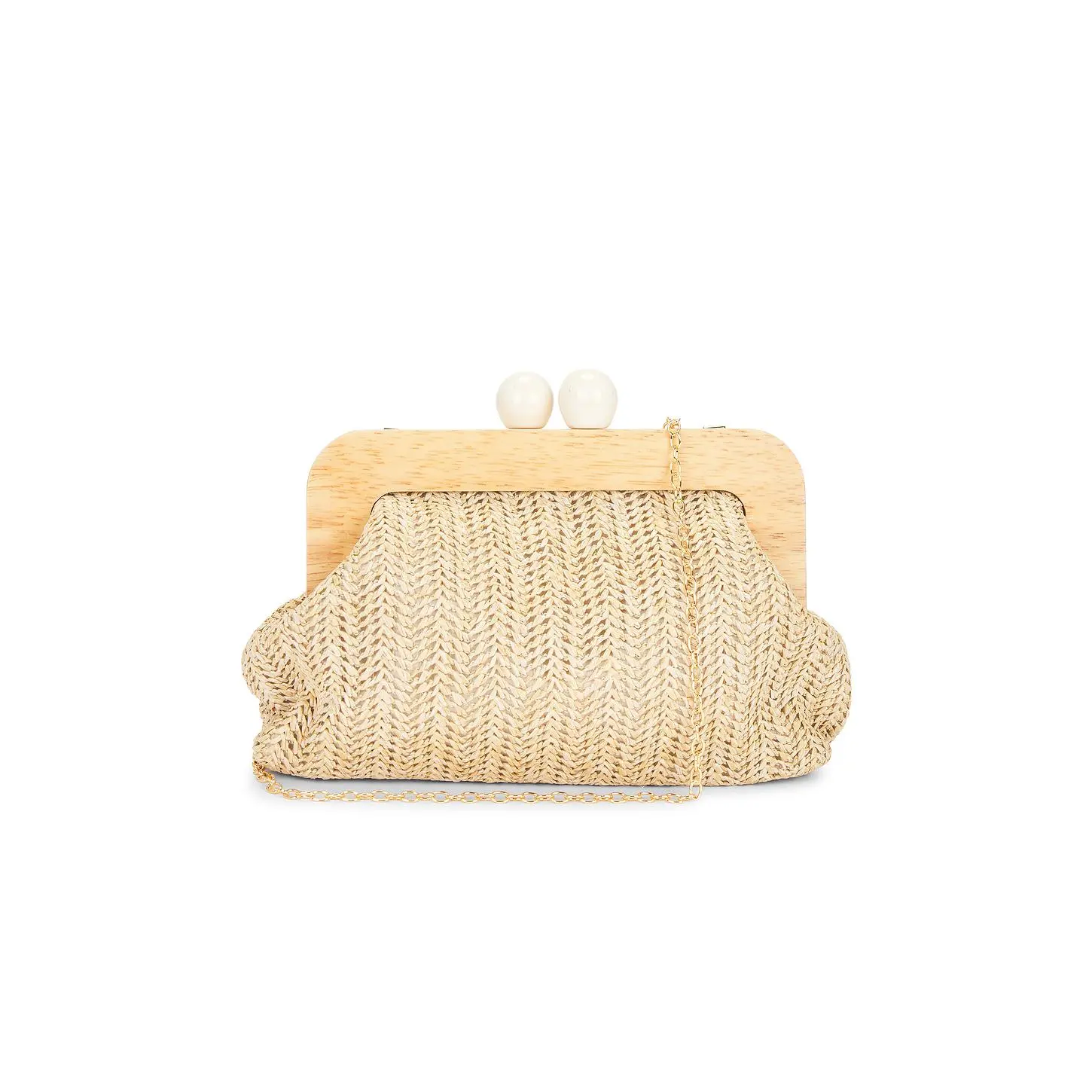8 Other Reasons Woven Frame Clutch in Natural