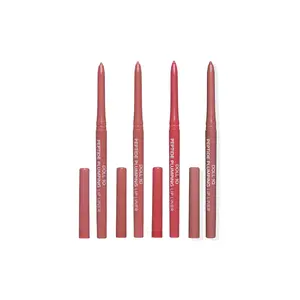 Mile High Plump Peptide Plumping Lip Liner Quad
