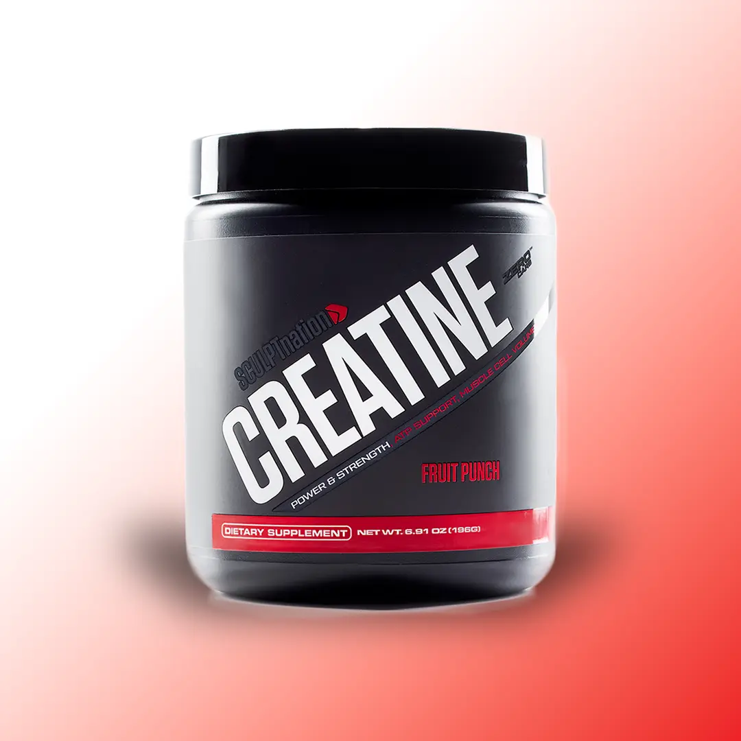 Sculpt Nation Premium Creatine Monohydrate Powder - Support Muscles, Energy, and Brain Function