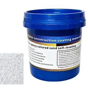 5 Gallon Bucket of Epoxy Floor Paint Self Leveling Epoxy Gigh Gloss Coating  Easy to Pour and Roll Apply Waterproof Coating