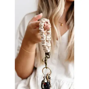 Oat Milk Luxe Keychain