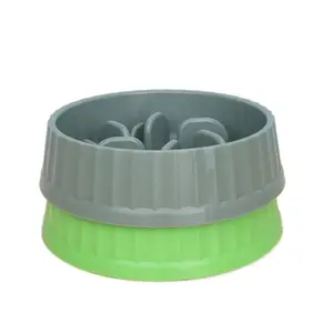 Dog Slow Feeder Bowl with Anti-Choking Design Thickened Non-Slip Pet Food Water Bowl for Large Dogs Functional Safety Pet Supplies