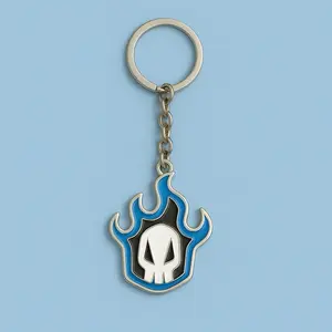 Bleach Shinigami Symbol Keychain - Anime Keychain - Metal Material