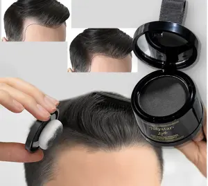 Hairline Powder with Built-In Mirror | Natural Coverage, Portable Design, Long-Lasting & Smudge-Proof Hypoallergenic Gentle