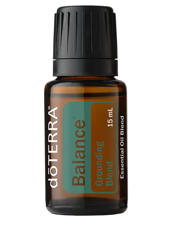 doTERRA Balance Basic Essential Oil - Warm Scent, No Additives - for Wellness, Aromatherapy, Car Diffuser Use, Blue Chamomile