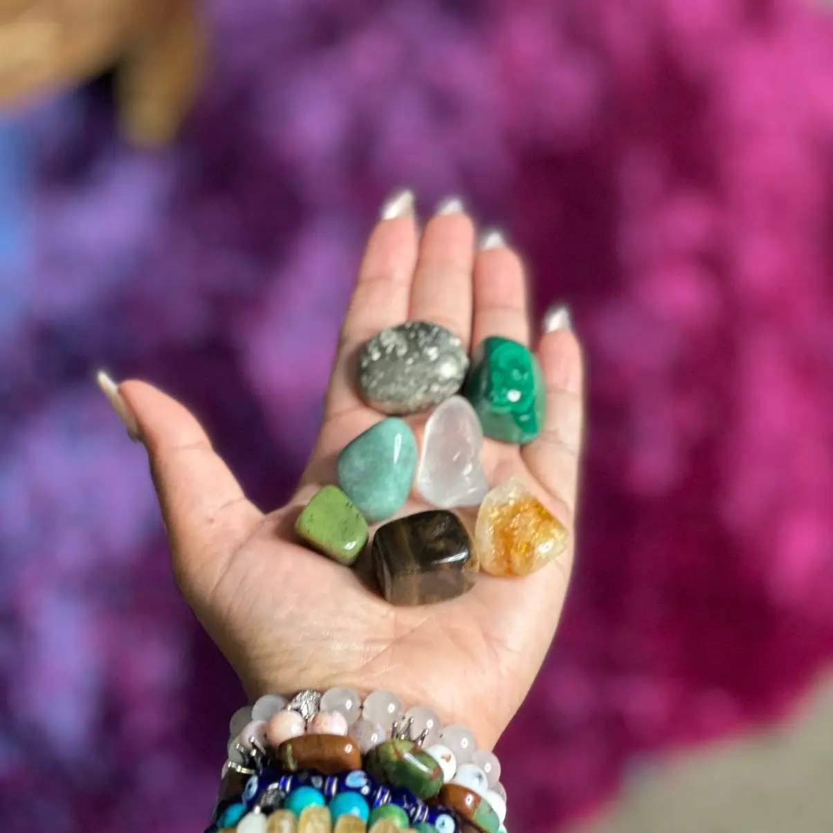 Money Magnet 7pc Crystal set