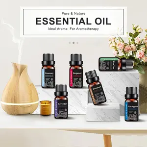 10ML Aromatic Essential Oil, Natural Organic Aromatherapy Oil, Suitable for Diffusers and Humidifiers, Liquid Bottle, Ca Prop 65 Compliant