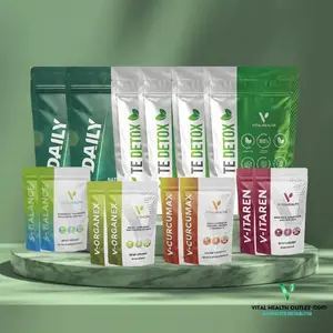 Vital Health Reset Kit: 60-Day Advanced Metabolic System with 12-Piece Set for Digestive, Glucose, Joint, Liver, Kidney & Daily Nutrition Support