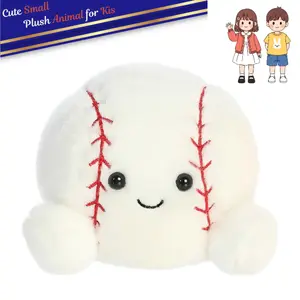 Machine Washable Weighted Stuffed Animal – White 5 Inch Pocket-Sized Play Collectible Fun Plush Toy – Safe Soft Stuffed Animal for Kids & Adults