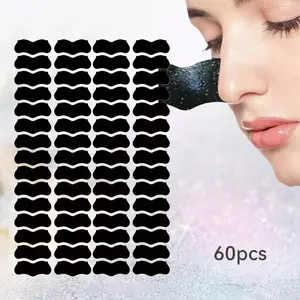 Nose Strips, 20/60pcs Gentle Cleaning Pore Sticker, Tearable Nose Mask, Facial Skin Care Tool for Men and Women, Breathable Nose Strip