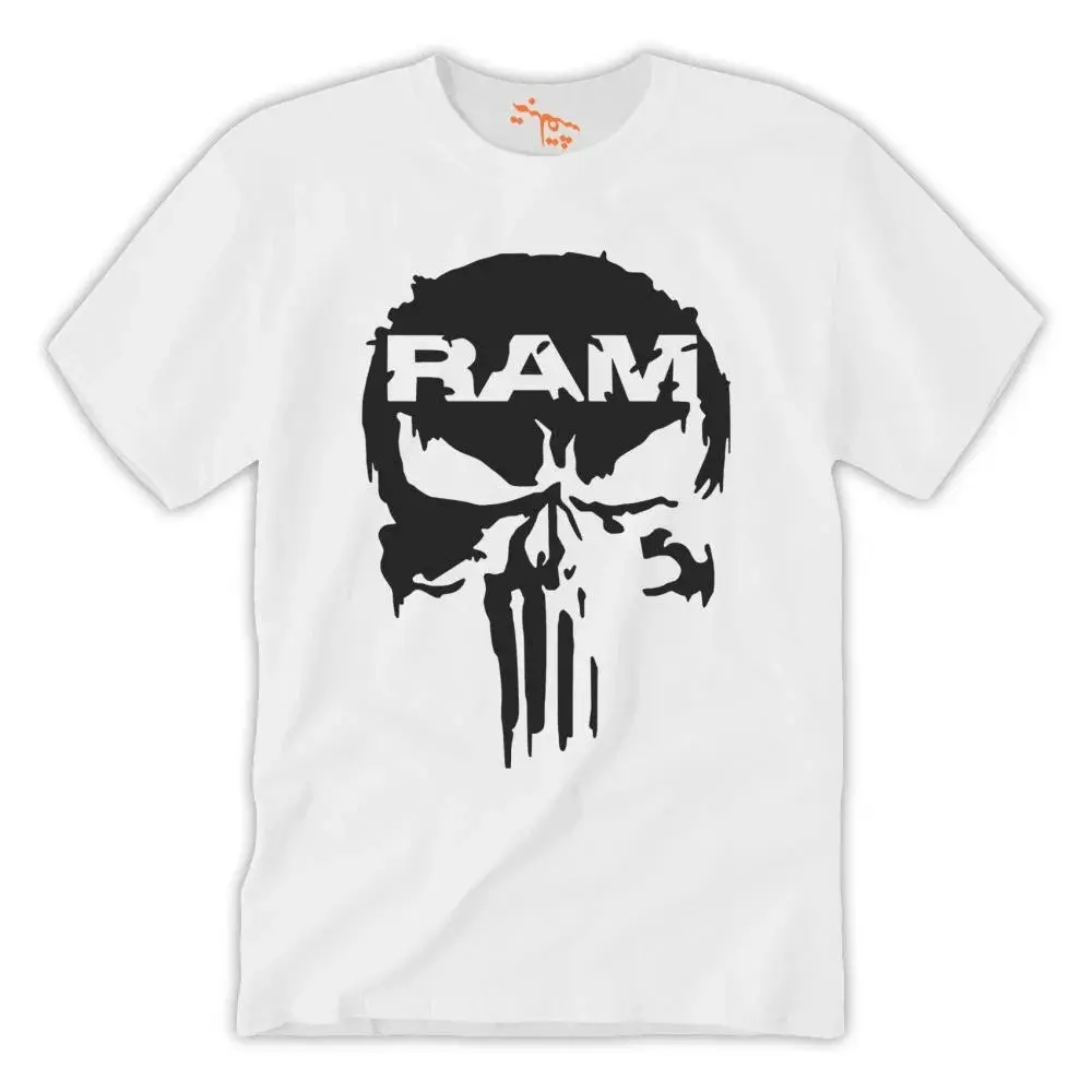 Ram Emblem Punisher skull Graphic T-shirt Sweatshirt Hoodie Enthusiast Apparel Unisex Car Gift