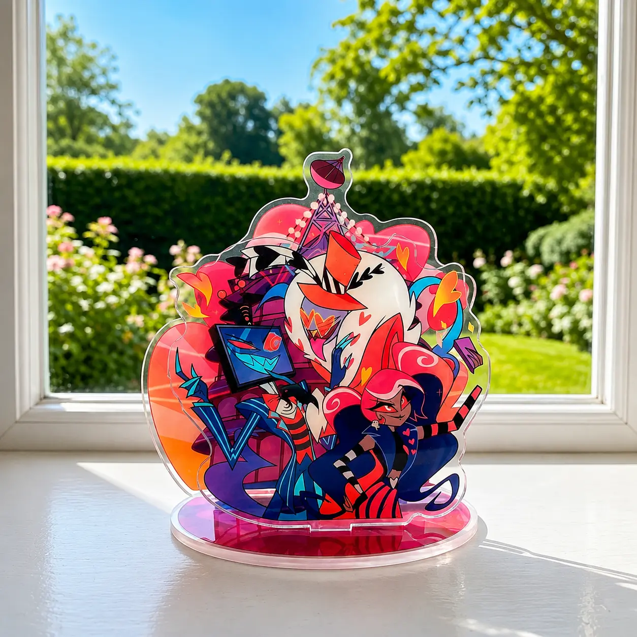 Hazbin Hotel Vees Acrylic Standee Room Decor Collectible Merch 0