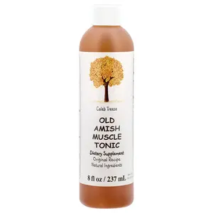 Caleb Treeze Organic Farm Old Amish Muscle Tonic, 8 fl oz (237 ml)