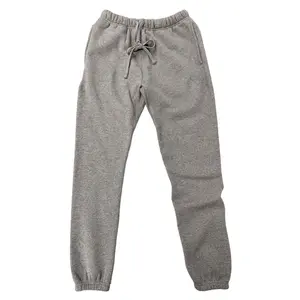 Mens Sweatpants Oversized, Unisex Cotton Fleece Drawstring Joggers, SS22 Everyday Sports Pants Loungewear Streetwear Dark Oatmeal Grey