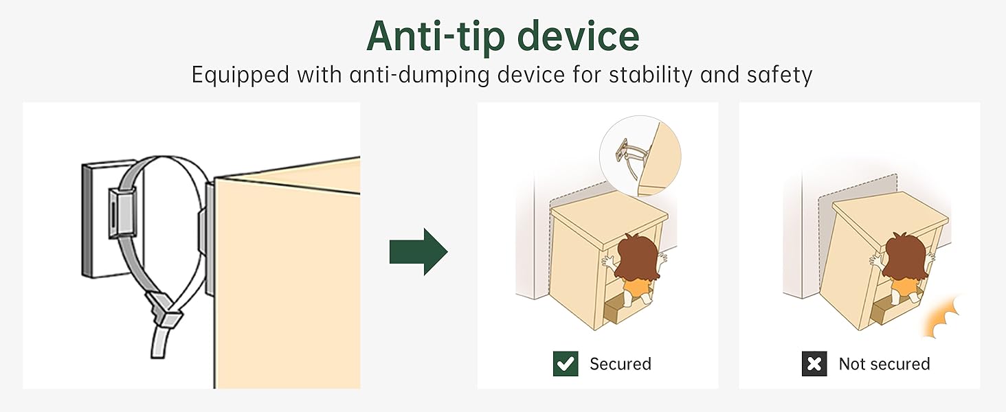 YESWOOD Solid Walnut Nightstand, 5 Drawer Bedside Table for Bedroom, Solid Wood nightstand with Drawers, Modern Night Stand for Living Room, Hallway, Closet(Black Walnut, 43" H)
