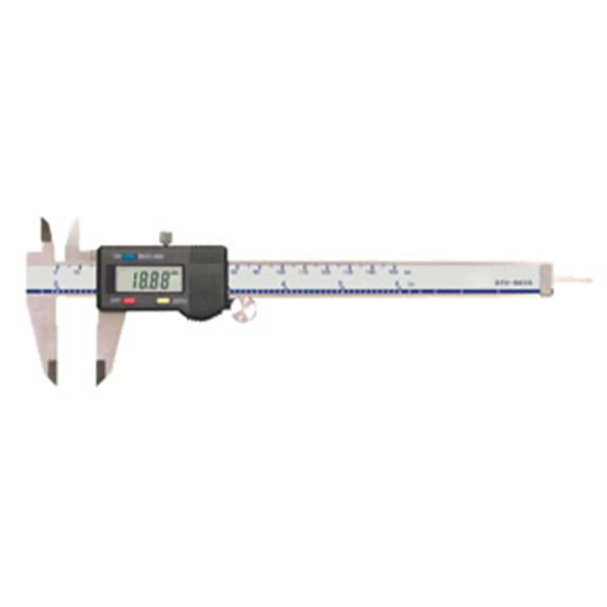 ATD Tools 8656 Digital Caliper, 6-inch/150mm Stainless Steel Measuring Tool with 4-Way Measurement, Inch/Metric Conversion and Easy-to-Read Display