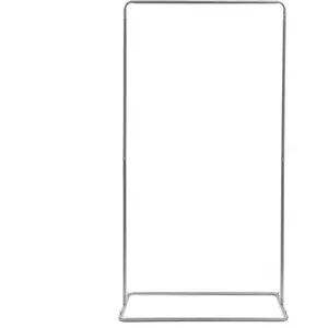 W41.3 xH78.7,White Arch Backdrop Stand for Wedding,Square Metal Arch Balloon Arch Frame Backdrop for Ceremony Celebration Banners