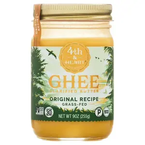 4th & Heart Original Recipe Ghee Clarified Butter, 9 oz
