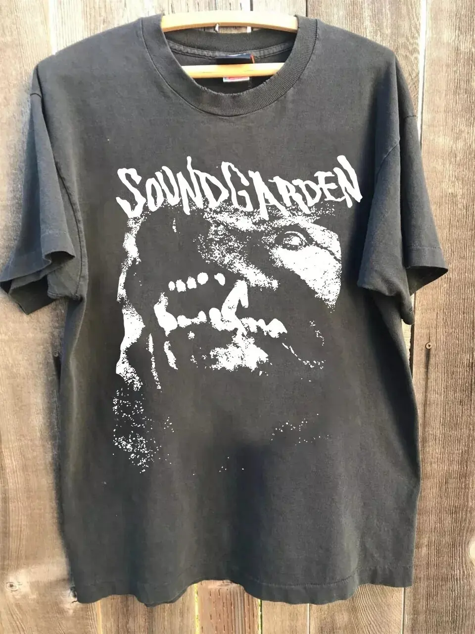 Soundgarden Live On 2011 Charcoal Classic Style Unisex Tshirt Reprint S-5XL