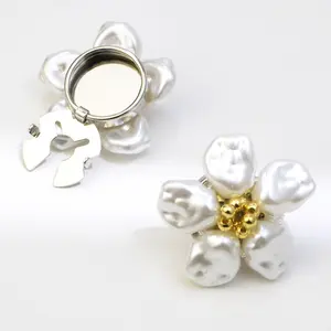 Button cover, shirt button, pearl button, cover button, pearl cufflink, turtle button, clasp button, clip button