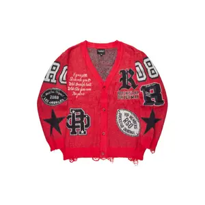 Delling Red Knit Sweater