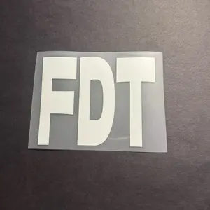 FDT Vinyl Sticker - Durable and Easy to Apply