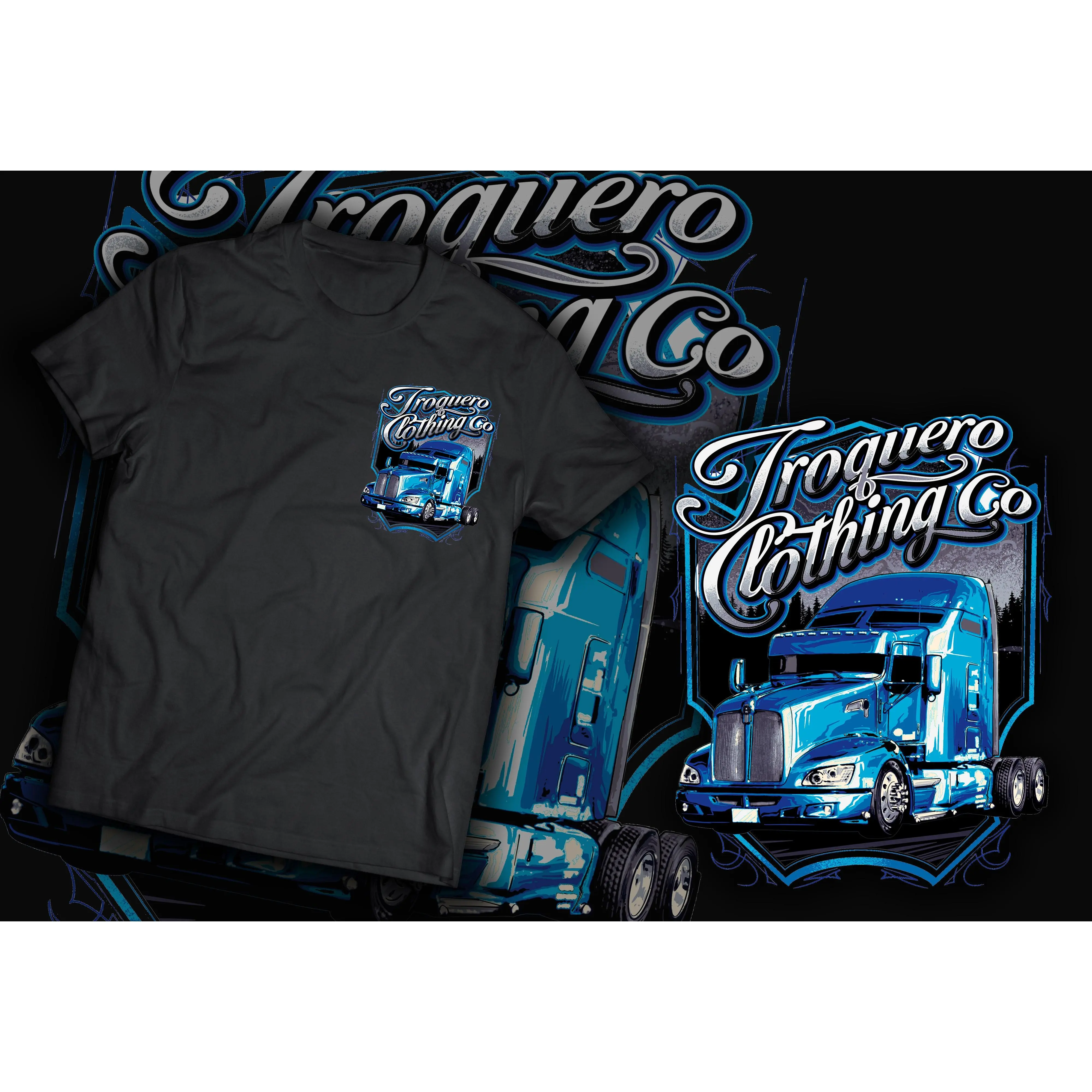 trucking tshirt kenworth T660 Shirt Clothing Menswear Man Tshirt