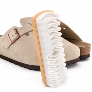 【FathersDayGift】Suede Shoe Brush and Eraser Soft TPR Crepe Brush for Cleaning Suede Nubuck Boots Shoes