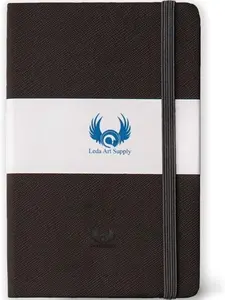 Leda Art Small Drawing Sketchbook For Artists, 160 Blank Pages, Acid Free Premium Paper for Marker Watercolour Pencil Mixed Media, Ideal For Artists.