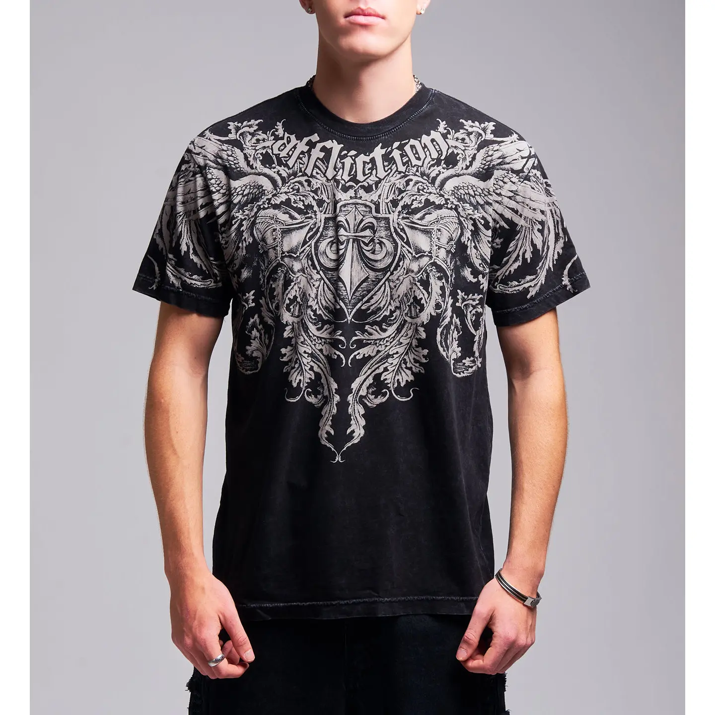 Affliction Men's T-shirt Flourish