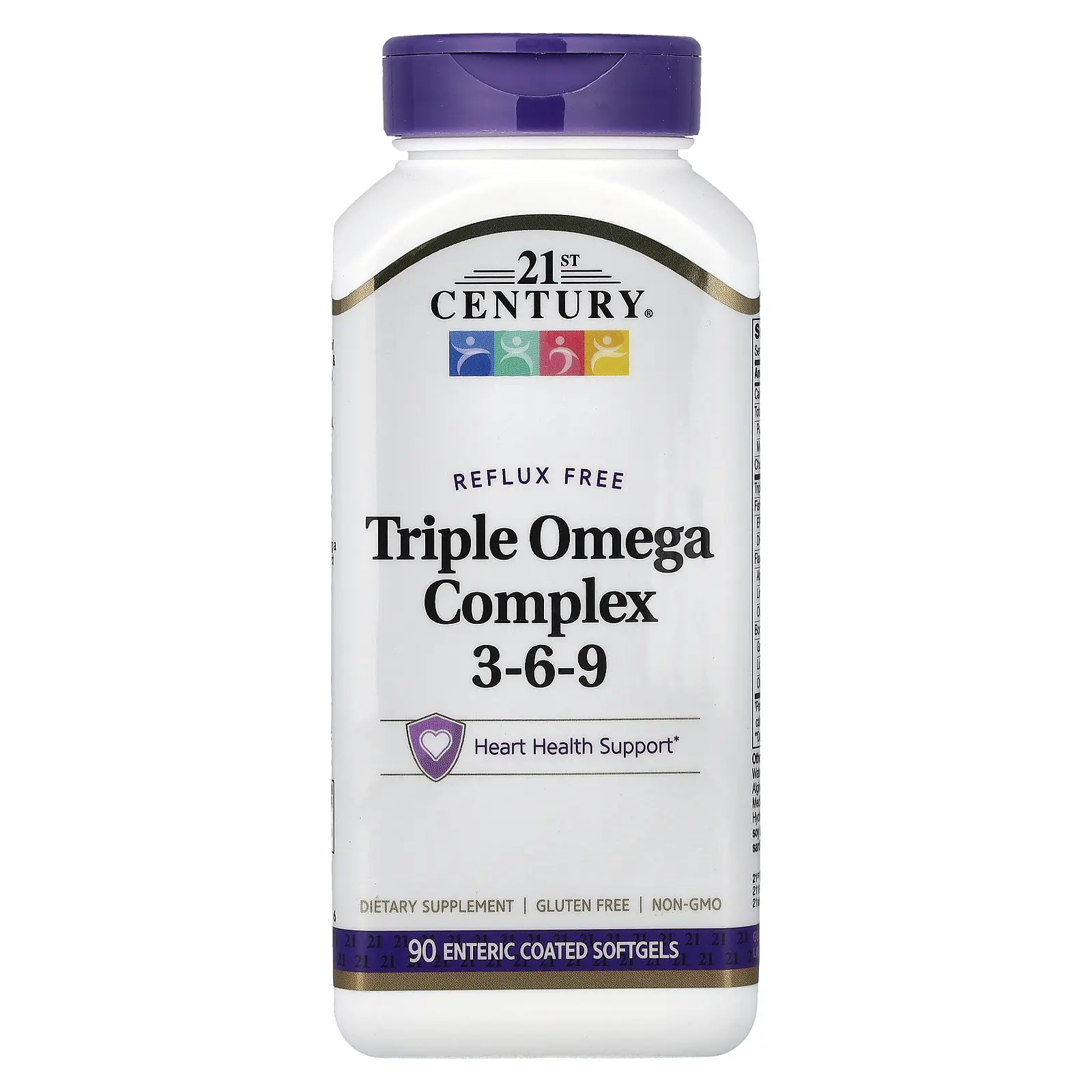 21st Century Triple Omega Complex 3-6-9, 90 Enteric Coated Softgels