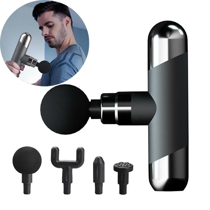 1PC Massage Gun, Deep Tissue Massage Gun, Handheld Portable Muscle Massager, Mini Travel Massage Gun, Ideal Gift For Men & Women, Fitness Gym Exercise, Sports Equipment, Gym Supplies,Mother's Day gift