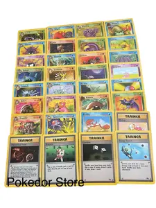 Pokémon Fossil Starter Set All Uncommon Common Cards NM-LP Trainer Cards from Pokedor Store pokemon collection