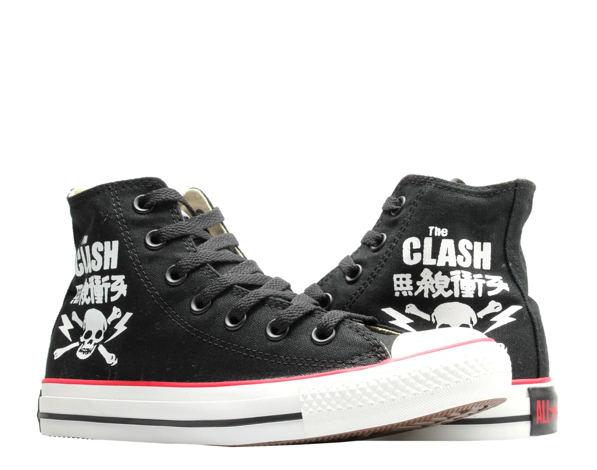 Converse Chuck Taylor All Star The Clash 2 Hi Sneaker in Black/Red | Low-Top