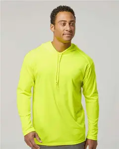 Badger 4105 B-Core Hooded Long Sleeve T-Shirt