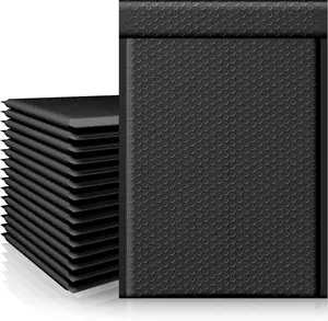 Bubble Mailers 10.5x16 Inch 40 Pack Self Seal Padded Envelopes Waterproof Mailing Envelopes Bubble Padded Cushioning Padded Mailers Bubble Bags for Packaging Small Business Large #5 Black