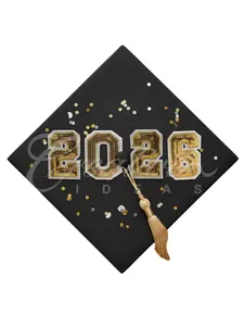 Embroidery Graduation Patches Self Adhesive- 3 Styles