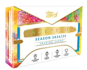 2024 Topps Inception UEFA UCC Club Competitions Hobby Box