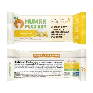 Lemon Bar Nutrition Bar (Box of 12)