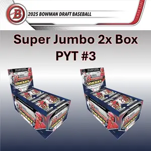 #3 - 2025 Bowman Draft Super Jumbo 2x Box PYT - Pick Your Team Break