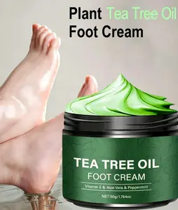 Tea Tree Oil Moisturizing Foot Cream Tea Tree Oil Foot Cream | Soothe, Moisturize & Repair Dry Feet  Tea Tree Oil Foot Cream for Dry & Cracked Feet