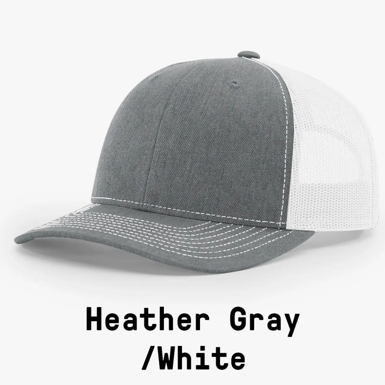 Heather Grey White