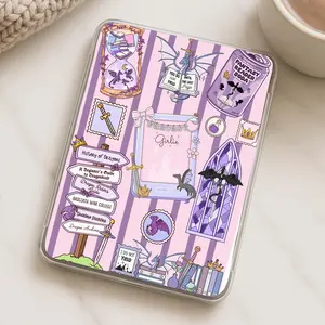 Purple Fantasy Dragon Kindle Clear Case Insert CG6